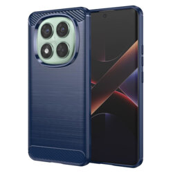 Husa Xiaomi Poco X7 Techsuit Carbon Silicone, albastru