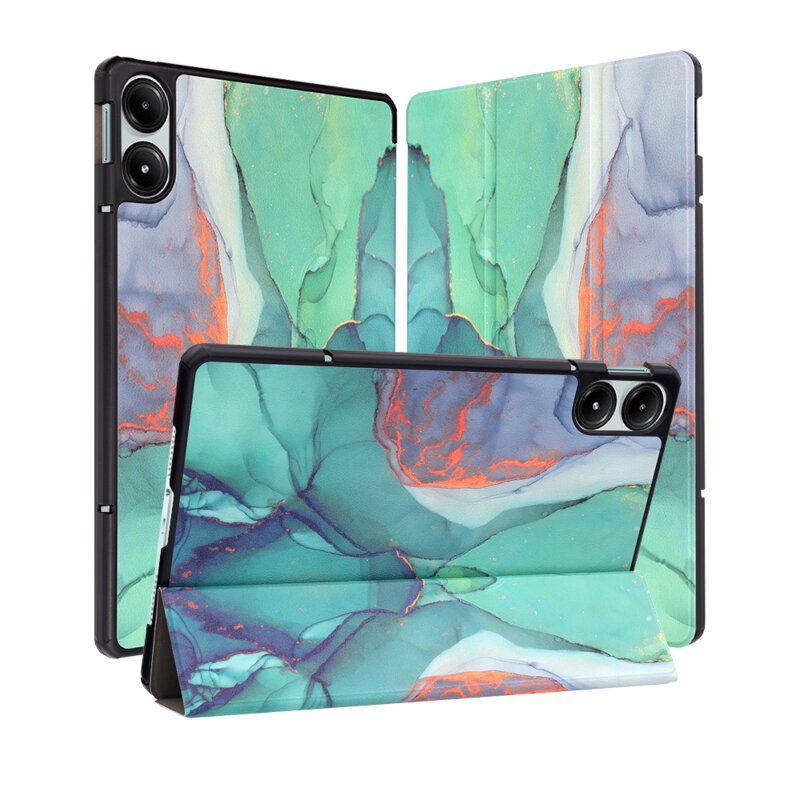 Husa Xiaomi Redmi Pad Pro Techsuit FoldPro, Green Time