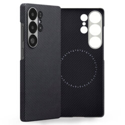 Husa Samsung Galaxy S25 Ultra Edizard Air MagSafe Case, negru