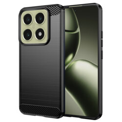 Husa Xiaomi 14T Techsuit Carbon Silicone, negru