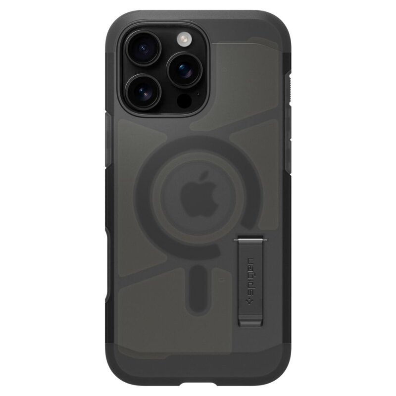 Husa iPhone 16 Pro Max Spigen Tough Armor MagSafe, negru mat