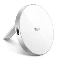 Incarcator wireless MagSafe cu stand ESR HaloLock, alb