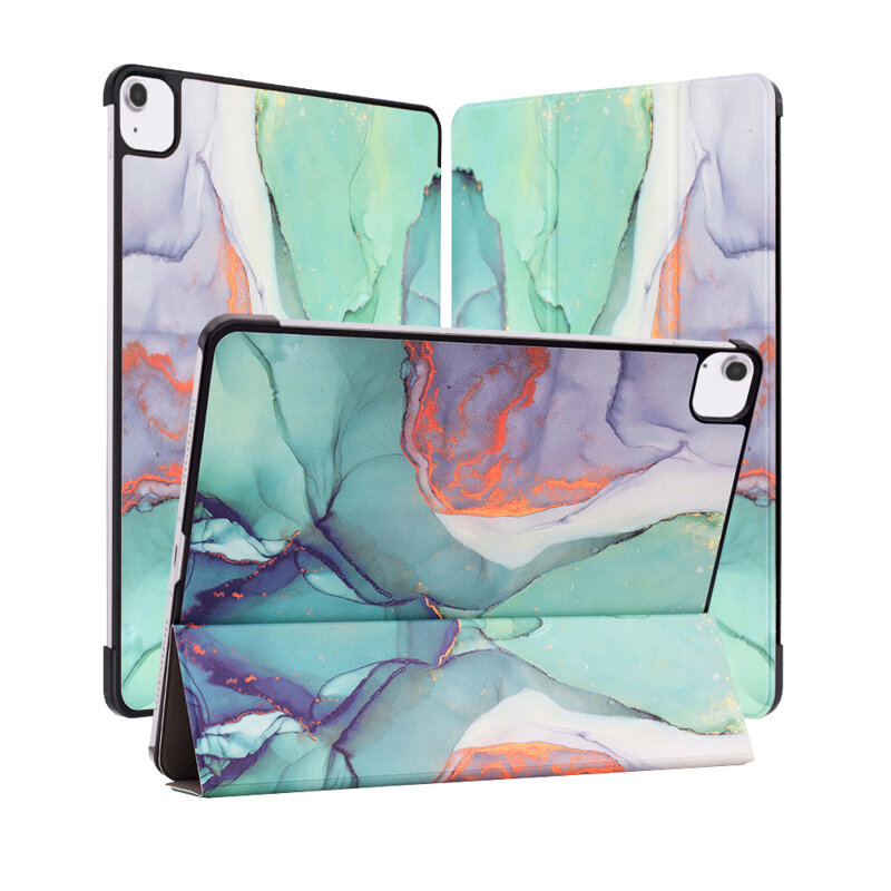 Husa iPad Air 13 (2024) Techsuit FoldPro, Green Time