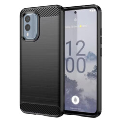 Husa Nokia X30 Techsuit Carbon Silicone, negru