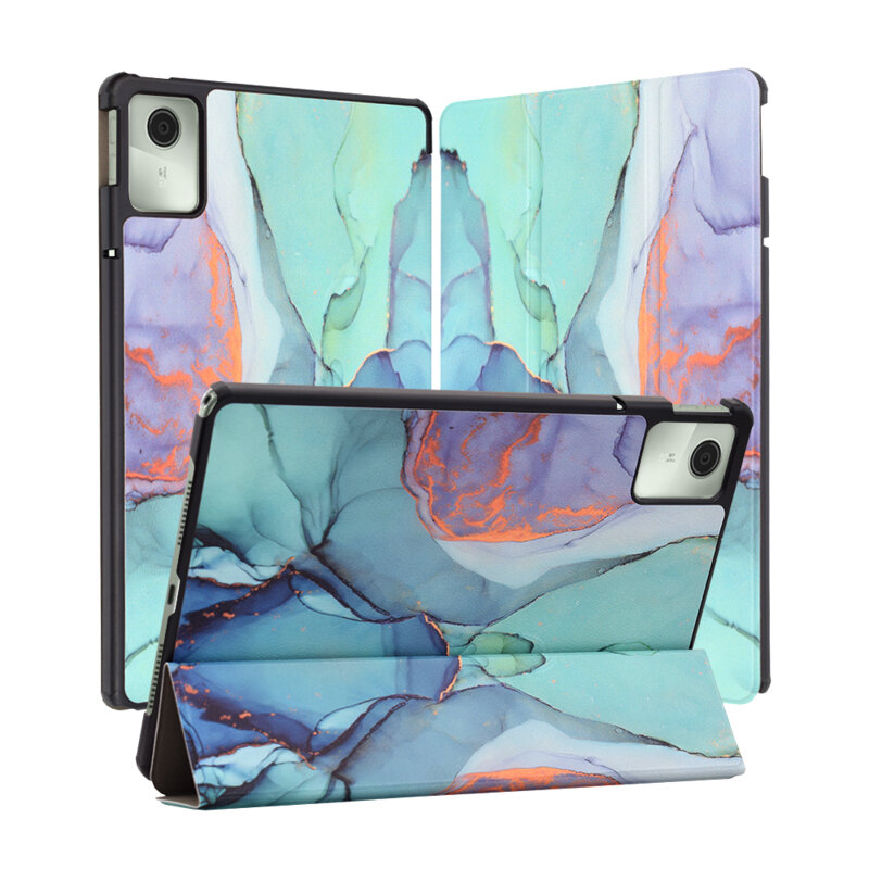 Husa Lenovo Tab M11 Techsuit FoldPro, Green Time