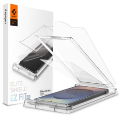 Folie Samsung Galaxy S25 Ultra Spigen Elite Shield EZ Fit HD, transparenta