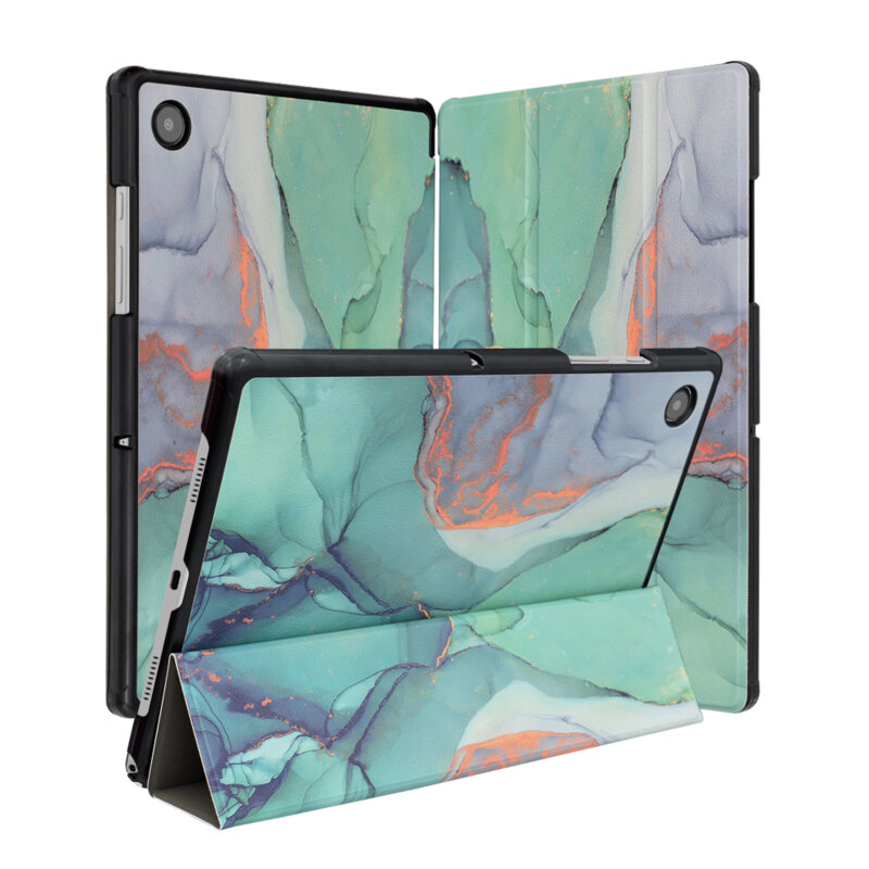 Husa Samsung Galaxy Tab A8 10.5 (2021) Techsuit FoldPro, Green Time