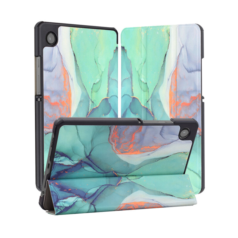 Husa Samsung Galaxy Tab A9 Techsuit FoldPro, Green Time