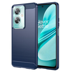 Husa OnePlus Nord N30 SE Techsuit Carbon Silicone, albastru