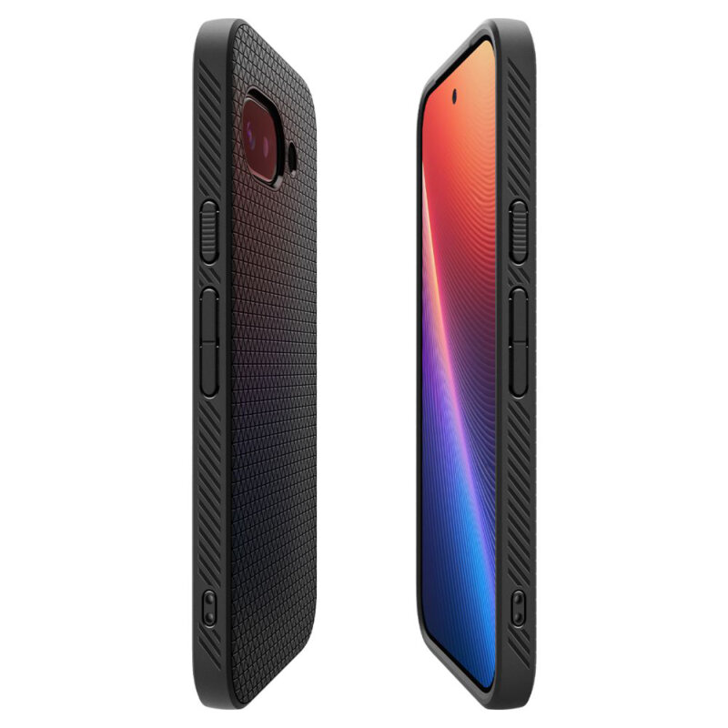 Husa Google Pixel 9a Spigen Liquid Air, negru