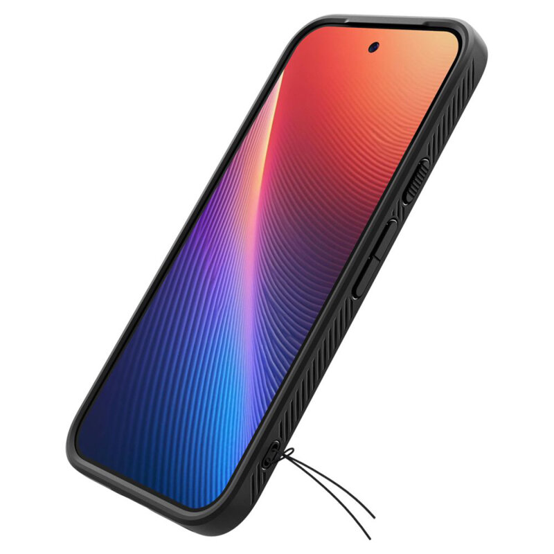Husa Google Pixel 9a Spigen Liquid Air, negru