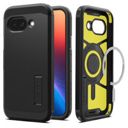 Husa Google Pixel 9a Spigen Tough Armor MagSafe, negru