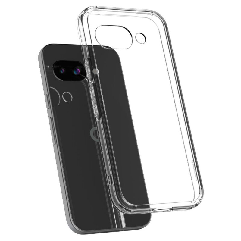 Husa Google Pixel 9a Spigen Ultra Hybrid, transparenta