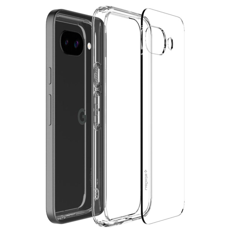 Husa Google Pixel 9a Spigen Ultra Hybrid, transparenta
