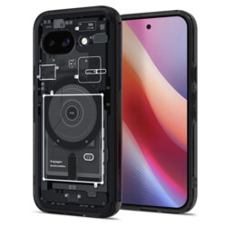 Husa Google Pixel 9a Spigen Ultra Hybrid Zero One MagSafe, negru