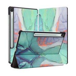 Husa Samsung Galaxy Tab S10 FE Techsuit FoldPro, Green Time