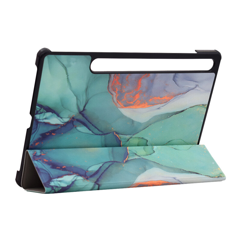 Husa Samsung Galaxy Tab S10 FE Techsuit FoldPro, Green Time