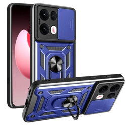 Husa Oppo Reno13 Pro protectie camera Techsuit CamShield Series, albastru