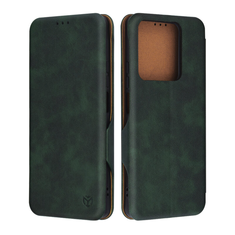 Husa 360° Xiaomi 14 Techsuit Safe Wallet Plus, verde