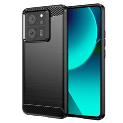 Husa Xiaomi 13T Techsuit Carbon Silicone, negru