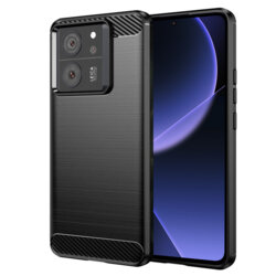 Husa Xiaomi 13T Pro Techsuit Carbon Silicone, negru