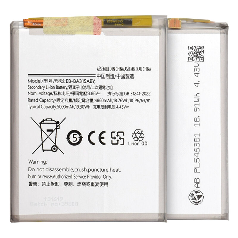Baterie acumulator Samsung Galaxy A31 (SM-A315), 5000mAh