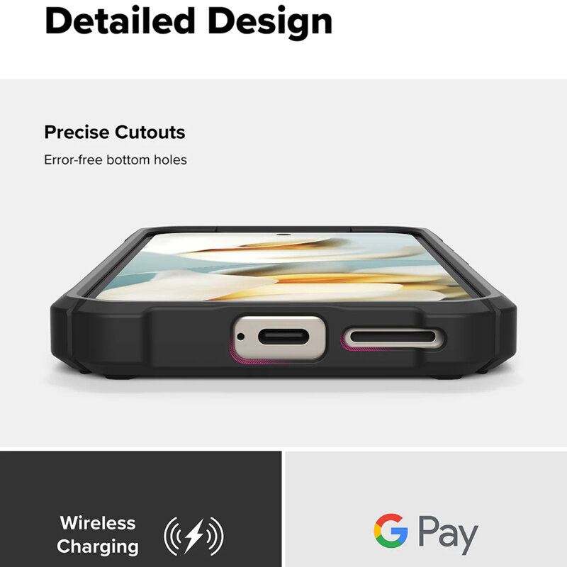 Husa Google Pixel 9a Ringke Rugged Gear, camuflaj