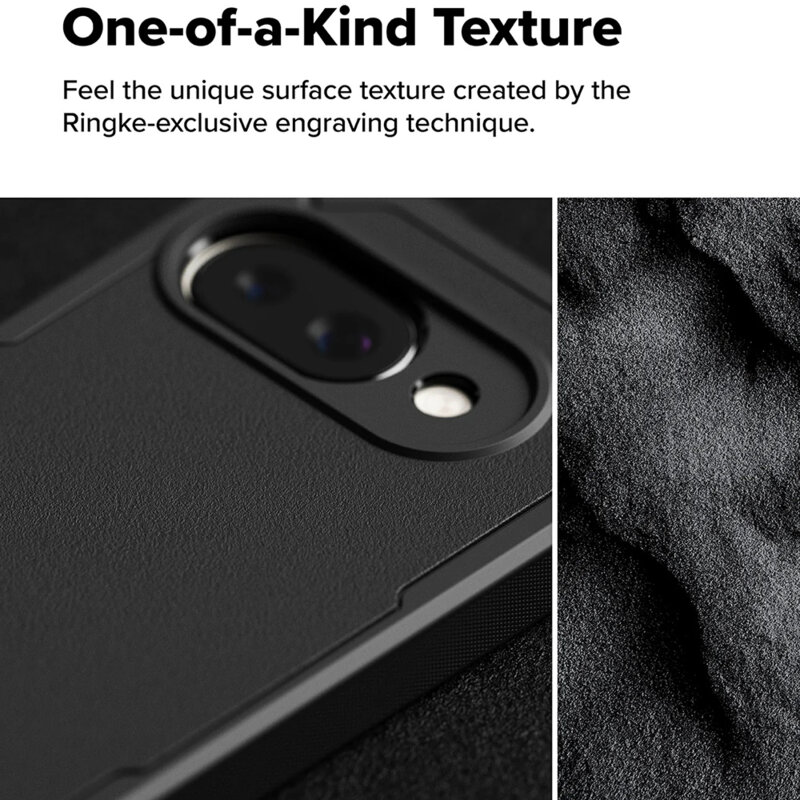 Husa Google Pixel 9a Ringke Rugged Gear, negru