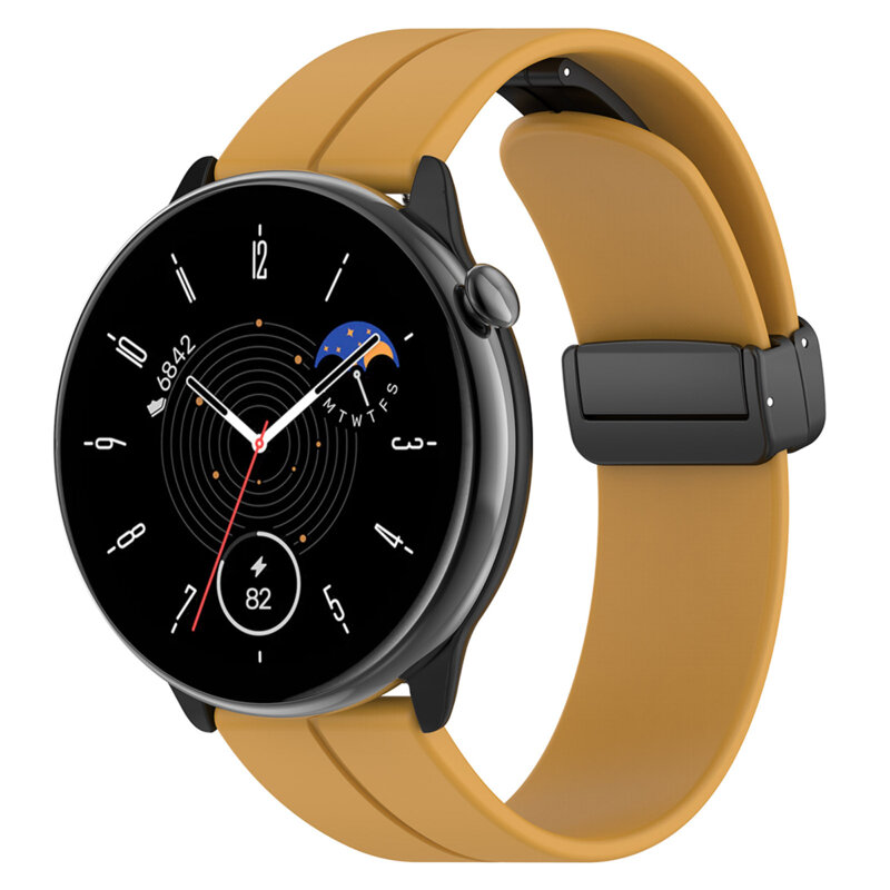 Curea Garmin Forerunner 255S Techsuit, galben, W011