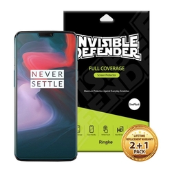 Folie Protectie FullCover OnePlus 6 Ringke Defender(Three Pack) - Clear