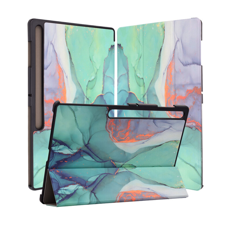 Husa Samsung Galaxy Tab S10 Ultra Techsuit FoldPro, Green Time