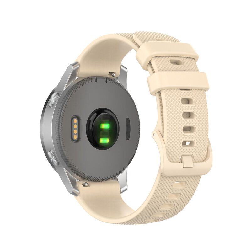 Curea Garmin Legacy Hero - Captain Marvel Techsuit, crem, W006
