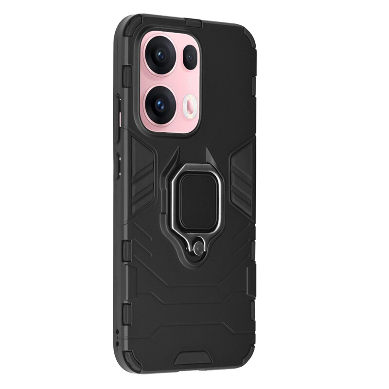Husa Oppo Reno13 Techsuit Silicone Shield, negru