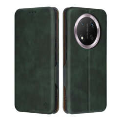 Husa 360° Honor X9c Techsuit Safe Wallet Plus, verde