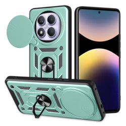 Husa Xiaomi Redmi Note 14 Pro 4G protectie camera Techsuit CamShield Series, verde