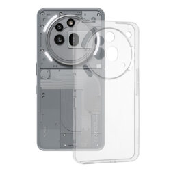 Husa Nothing Phone (3a) Pro Techsuit Clear Silicone, transparenta