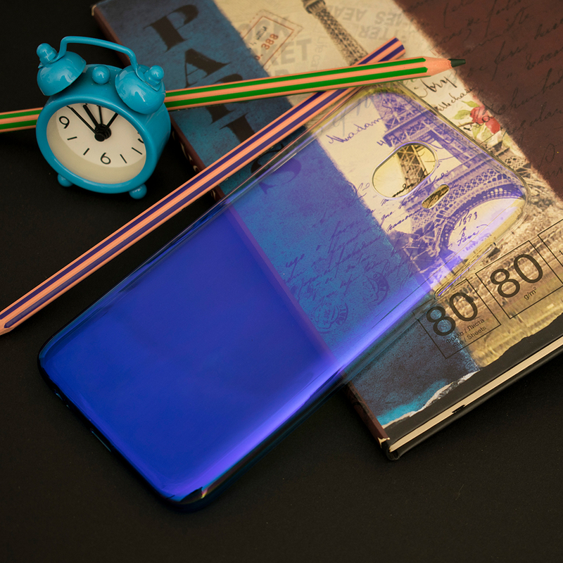 Husa Samsung Galaxy J4 2018 Plastic – BlueRay Albastru Perlat