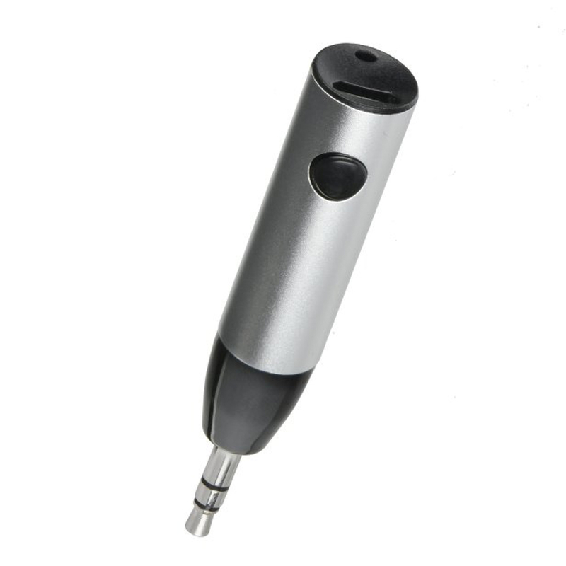 Transmitator Auto BlueTooth Conectare Prin Jack 3.5mm - Argintiu
