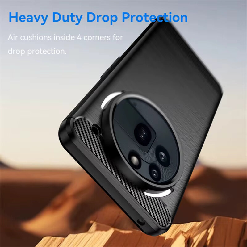 Husa Nothing Phone (3a) Pro Techsuit Carbon Silicone, albastru