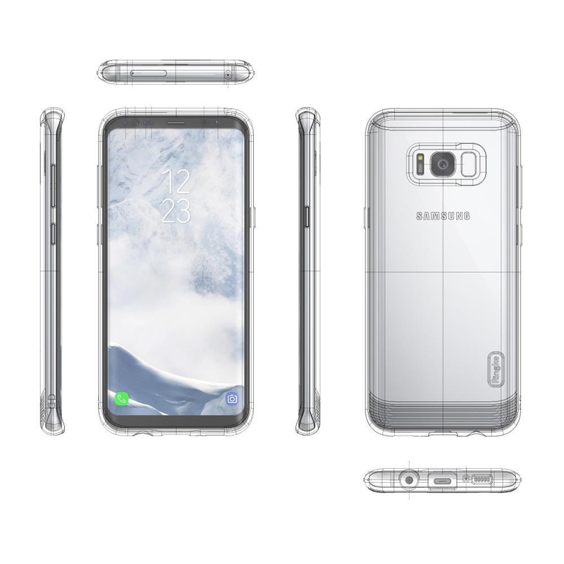 RESIGILAT-Husa Samsung Galaxy S8+, Galaxy S8 Plus Ringke Flex S - Gri