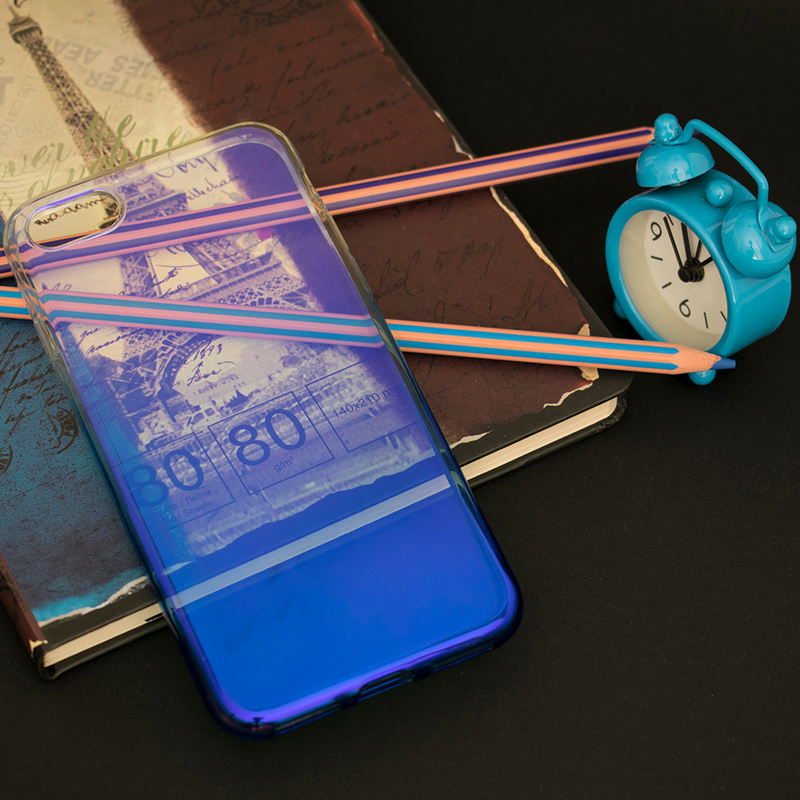 Husa iPhone 7 Plastic – BlueRay Albastru Perlat