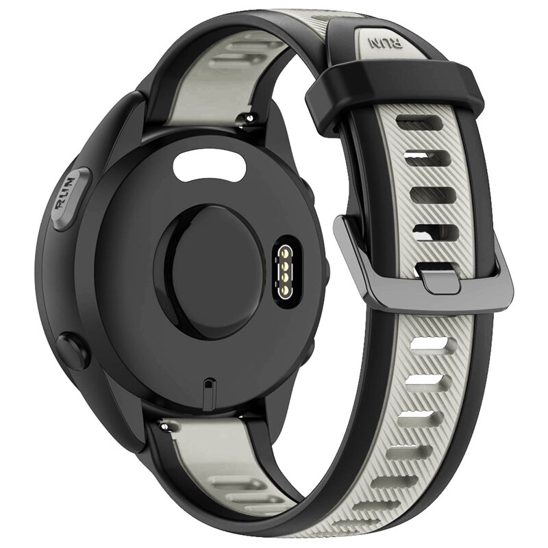 Curea Huawei Watch GT 5 Pro 42mm Techsuit, gri, W053