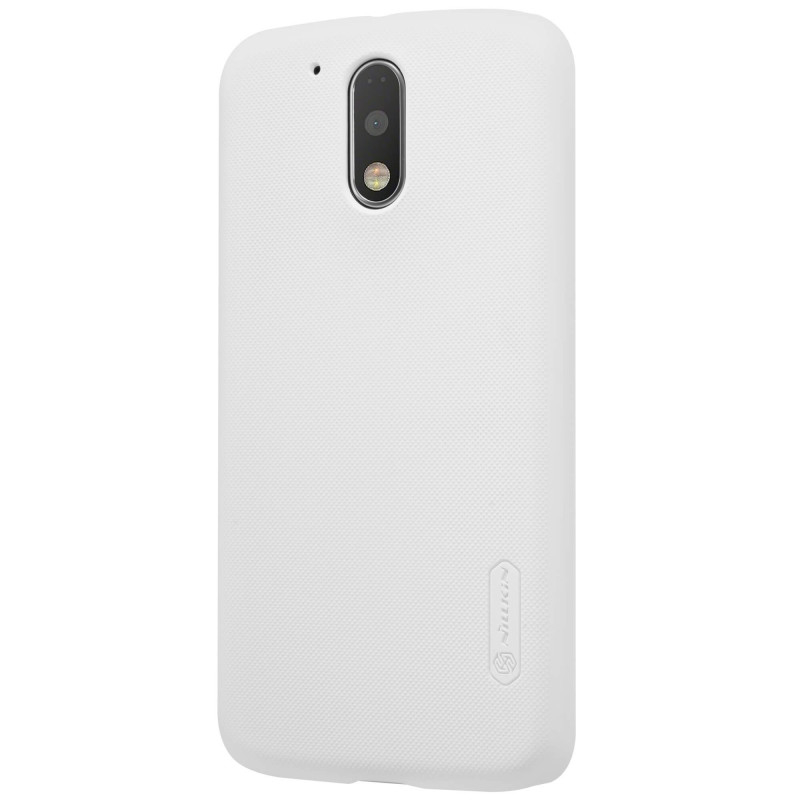 Husa Motorola Moto G4 Plus Nillkin Frosted White