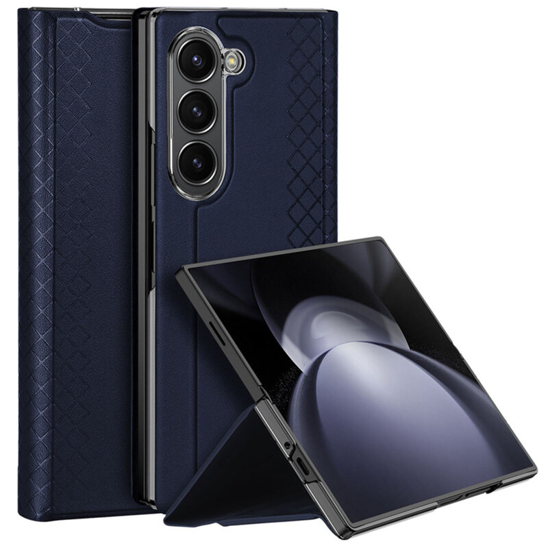 Husa Samsung Galaxy Z Flip7 Dux Ducis Bril, albastru