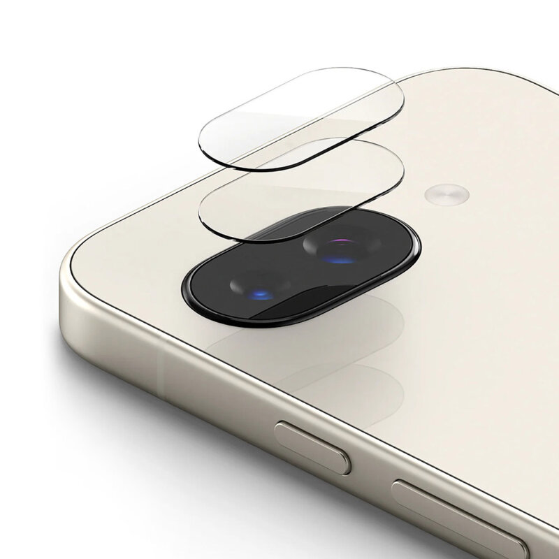 [Pachet 2x] Folie sticla camera Google Pixel 9a Ringke Camera Protector, transparenta