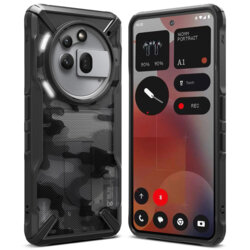 Husa Nothing Phone (3a) Pro Ringke Fusion X Design, camuflaj