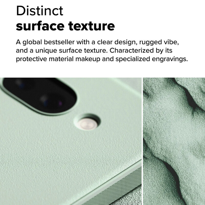 Husa Google Pixel 9a Ringke Onyx, verde menta