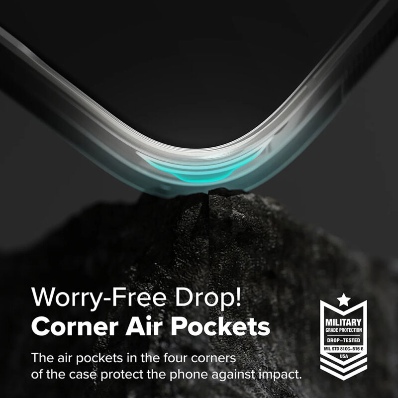 Husa Google Pixel 9a Ringke Onyx, verde menta