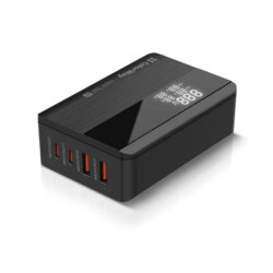 Splitter cablu retea, adaptor Fast Charge ColorWay, 65W, negru