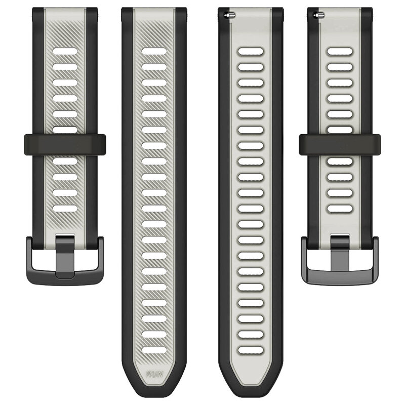 Curea ceas 22 mm Techsuit, turcoaz, W053